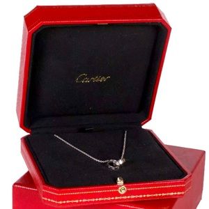 Cartier Baby Love Necklace 18K White Gold